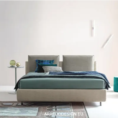 Letto design con contenitore Frick basso Twils a prezzo scontato
