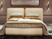 Letto design Luxury bed base acciaio   inserti acciaio  Md work con un ribasso del 30%