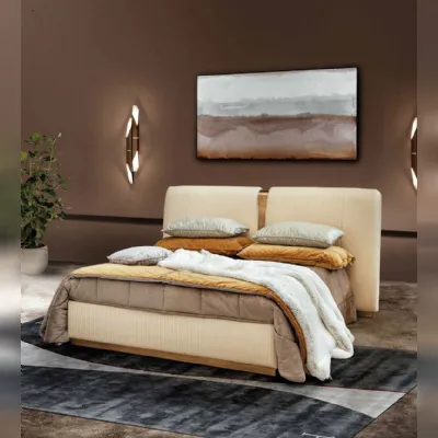 Letto design Luxury bed base acciaio   inserti acciaio  Md work con un ribasso del 30%