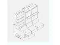 LETTO Swing Clei in OFFERTA OUTLET - 30%