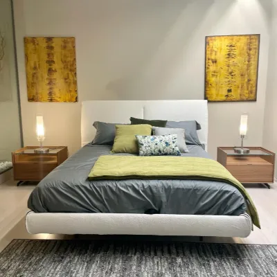 Letto matrimoniale con contenitore Sail Twils a prezzo scontato