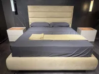 Letto matrimoniale design Tamigi Novaluna a prezzo scontato