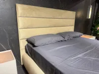 Letto matrimoniale design Tamigi Novaluna a prezzo scontato
