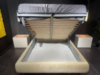 Letto matrimoniale design Tamigi Novaluna a prezzo scontato