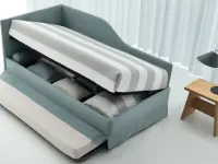 LETTO Golf con secondo letto e contenitore Oggioni in OFFERTA OUTLET - 38%