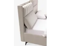 Letto imbottito modello Letto matrimoniale ad di Artigianale scontato 40%