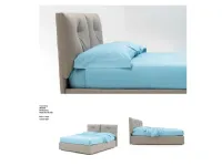 Letto imbottito modello Letto mod haumea di Artigianale scontato 40%