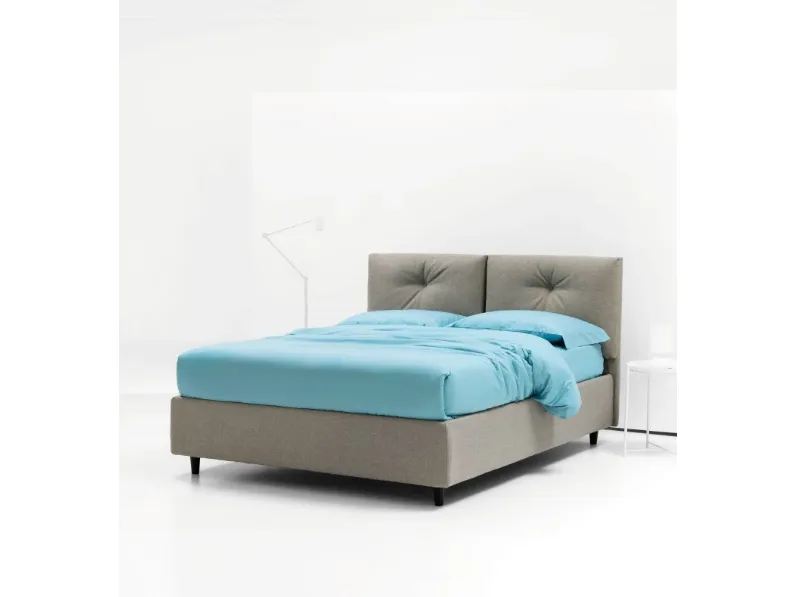 Letto imbottito modello Letto mod haumea di Artigianale scontato 40%