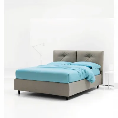 Letto imbottito modello Letto mod haumea di Artigianale scontato 40%