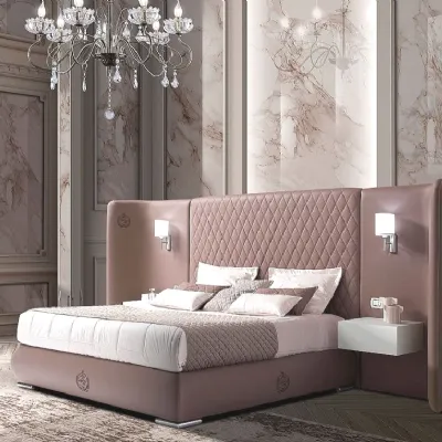Letto classico con giroletto Letto maxi con  Md work a prezzo ribassato