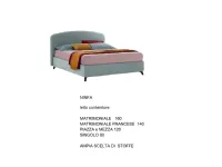 Letto imbottito modello Box bed di Gienne scontato 47%