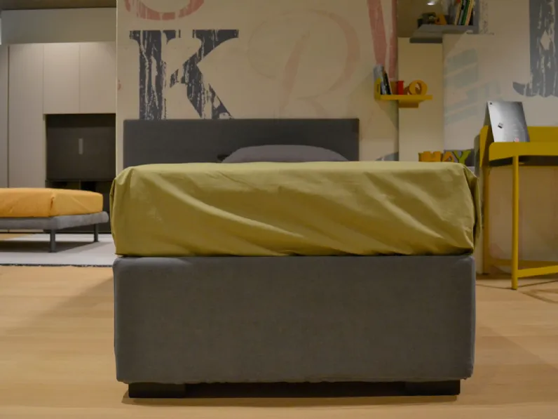 Letto singolo moderno Haiti Milano bedding a prezzo ribassato