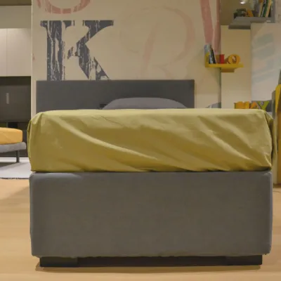 Letto singolo moderno Haiti Milano bedding a prezzo ribassato