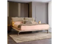 Letto imbottito modello Cayman outlet di Diotti.com scontato 50%