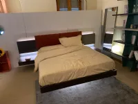 Letto matrimoniale con pediera Shiro Tomasella a prezzo scontato