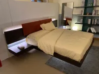Letto matrimoniale con pediera Shiro Tomasella a prezzo scontato