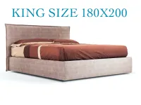 Approfitta dello sconto 51% sul letto Chantal king size 180 di Collezione esclusiva