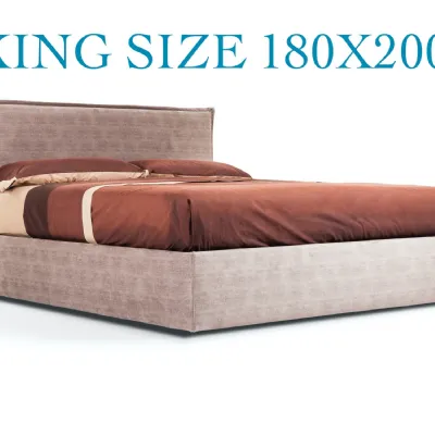 Approfitta dello sconto 51% sul letto Chantal king size 180 di Collezione esclusiva