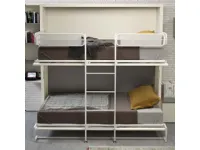 Letto castello a scomparsa Clever sconti outlet Genova