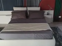 Letto matrimoniale con piedini Let's space a prezzo riservato 