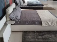 Letto matrimoniale con piedini Let's space a prezzo riservato 