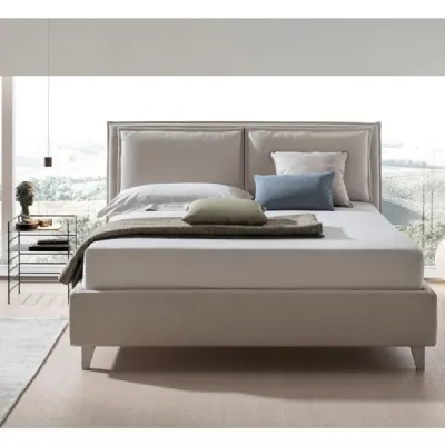 Letto matrimoniale con contenitore: design moderno, prezzo scontato.