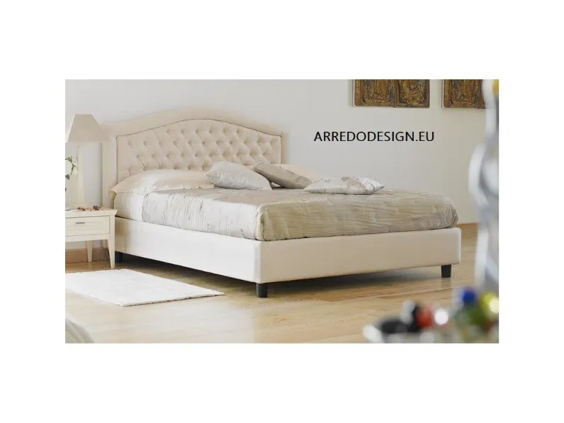 Letto matrimoniale classico Zaffiro Hoppl a prezzo scontato
