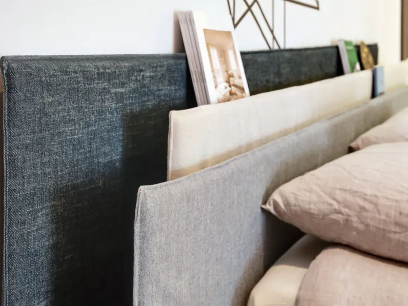 Letto imbottito modello Vele_bed: richiedi ora il prezzo 