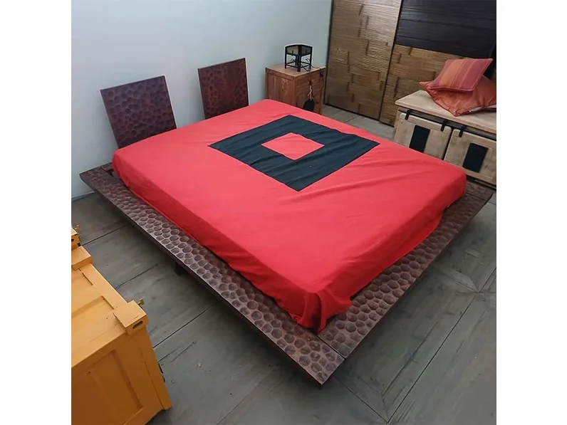 Letti Nuovi Mondi Collection letto futon japan   carved  in  legno