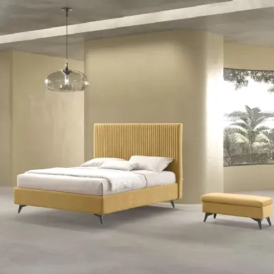 Letto matrimoniale moderno 04 Artigianale a prezzo ribassato