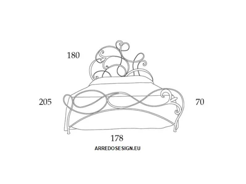 LETTO 600 * Bamar in OFFERTA OUTLET