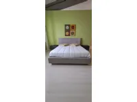 Letto matrimoniale moderno Adamas Nefi a prezzo ribassato