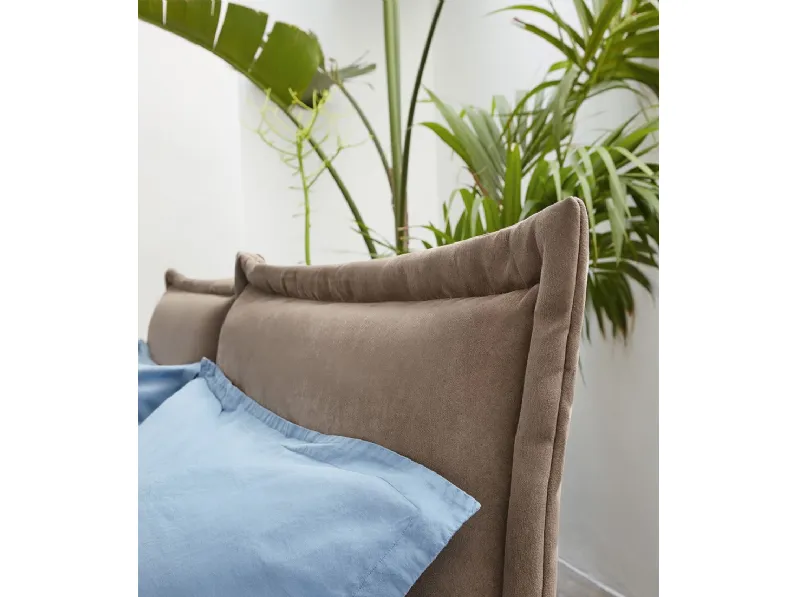 Letto moderno con contenitore Aede sharm * Rosini a prezzo scontato