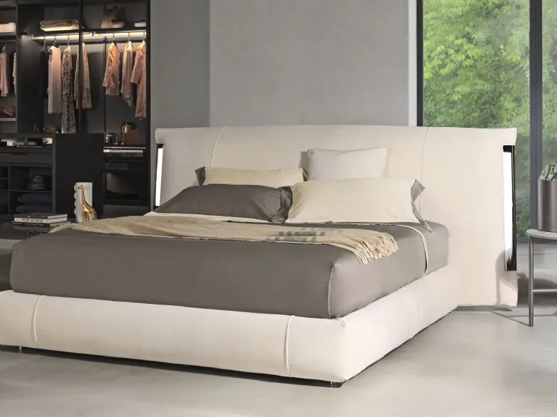 Letto Amal Flou SCONTATO a PREZZI OUTLET