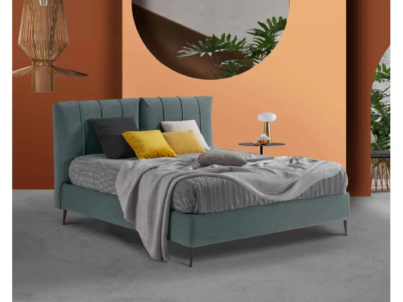 Letto matrimoniale moderno Apollo Lettissimi a prezzo ribassato