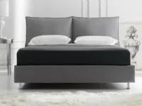 Letto matrimoniale Aria Mottes selection con contenitore a prezzo scontato.