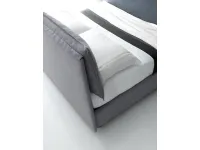 Letto matrimoniale Aria Mottes selection con contenitore a prezzo scontato.