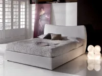 Letto matrimoniale con contenitore Artico Artigianale a prezzo scontato