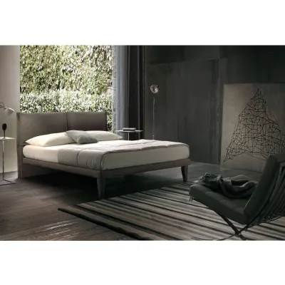 Letto imbottito con gambe Asia *Ergogreena prezzo scontato