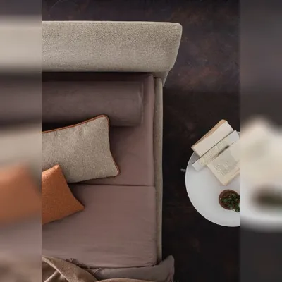 LETTO Benny + dalia silver  V&nice a PREZZI OUTLET