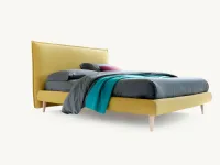 Letto moderno con gambe Bob * Noctis a prezzo ribassato