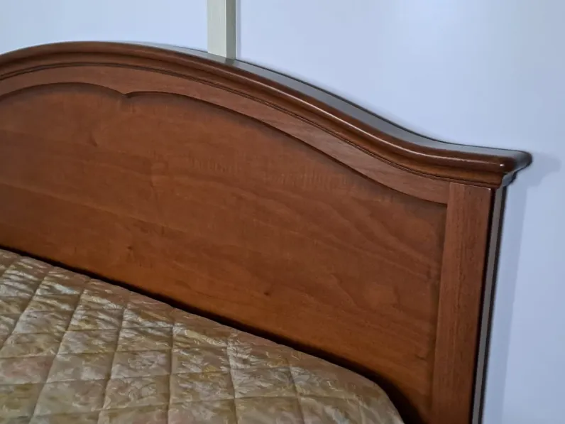 Letto in legno con pediera Borgo antico &tradition a prezzo ribassato