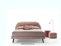 Letto matrimoniale con piedini Calipso Rosini a prezzo ribassato