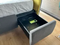 Letto imbottito con cassetti CamaNoctisa prezzo ribassato