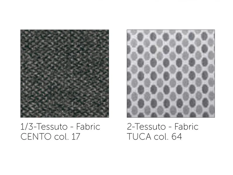 Letto Carolina 2 tessuti Stilfar a PREZZI OUTLET