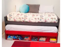 Letto in legno modello Cartesio di Dielle scontato 59%