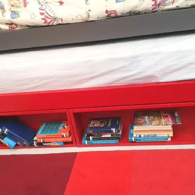 Letto in legno modello Cartesio di Dielle scontato 59%