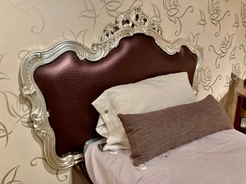 Letto imbottito con giroletto Chic Di liddo & perego a prezzo ribassato
