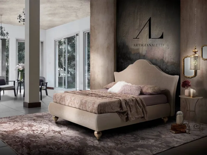 Letto matrimoniale Letto matrimoniale mod.union in promo-sconto del 50% Artigianaletti con uno sconto IMPERDIBILE