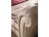 Letto classico con gambe Letto luxury pelle vari colori   Md work a prezzo scontato
